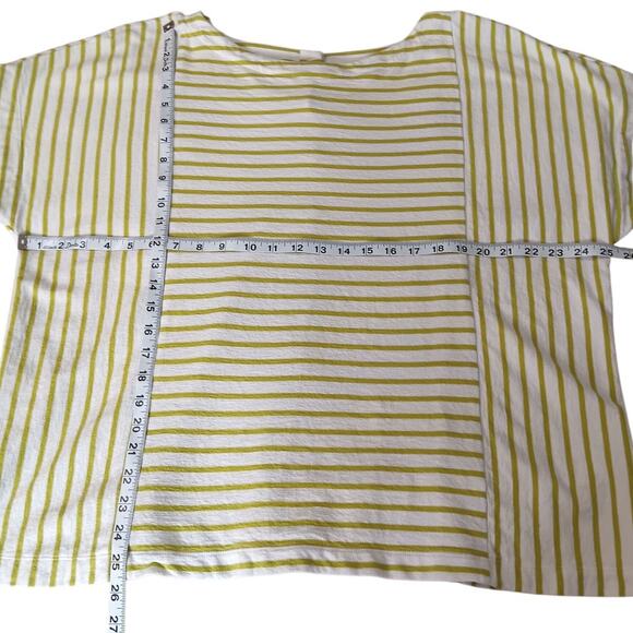 J. JILL Top Blouse Shirt 2X Cotton Button Back Kimono Short Sleeves Work Travel - Picture 4 of 9